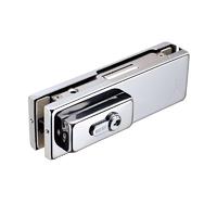 Corner clamp with keys for glass door patch fitting SP-800A