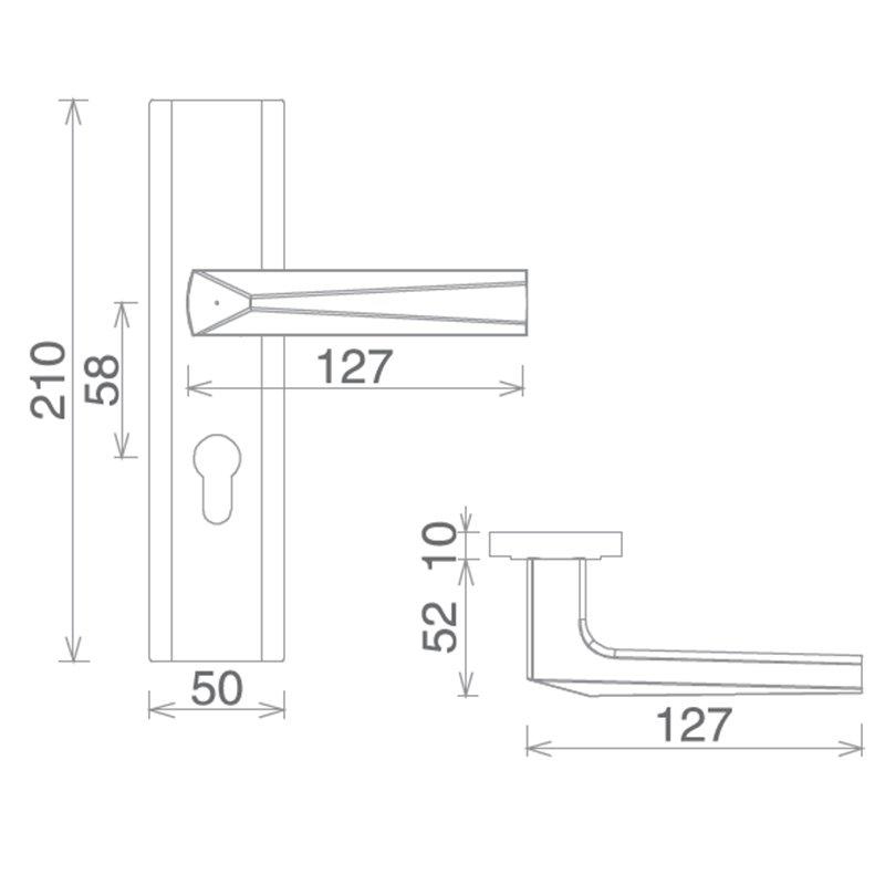Professional Metal Sliding Door Locks Door Lock Hardware Manufacture