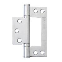 Stainless Steel Non-Mortise Hinges-With Finial 4X3X2.5